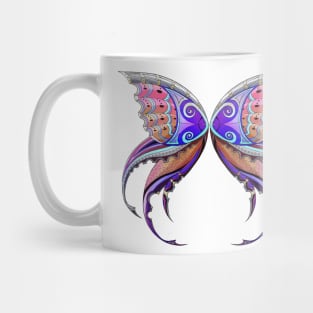 Zentangle Fairy Wings 2 Mug